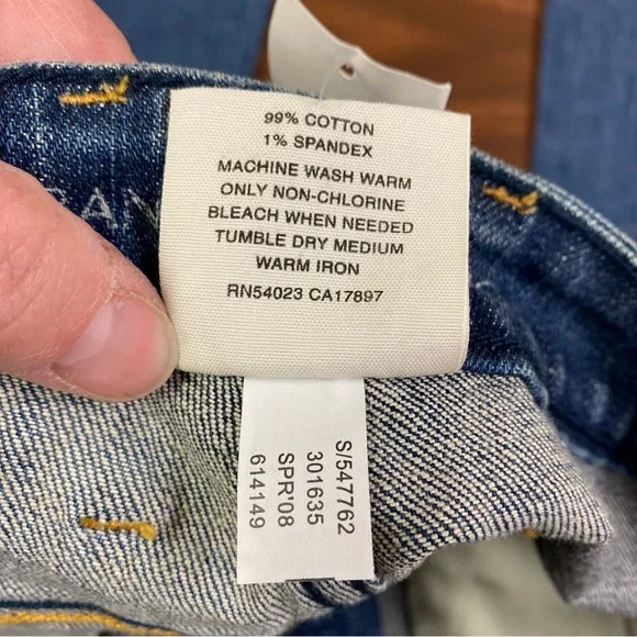 Banana Republic Urban Boot Cut Stretch Jeans, Size 6, NWT - Picture 11 of 13